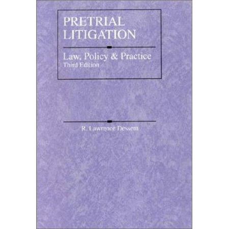Pre-Owned Pretrial Litigation: Law, Policy and Practice (American Casebook Series) (Paperback) 0314254374 9780314254375