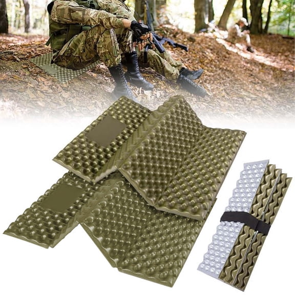 Ebaokuup 2 Pcs Waterproof Foldable Hunting Seat Cushion with Straps