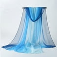 thumbnail image 4 of Qarigey Bufanda de lujo para mujer Envuélvete en elegancia y comodidad Bufanda Hijab para mujer Bufandas para mujer Accesorios de disfraces azul, 4 of 6