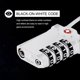 thumbnail image 3 of Luggage Locks, 2 Packs, 4-Digit Combination Lock Security Padlock Travel Lock, with 14cm Flexible Cable for Suitcase Luggage Backpack(Sliver), 3 of 5