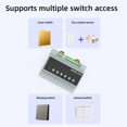 thumbnail image 4 of 3X Tuya Smart Zigbee 6CH Relay Switch Module Remote Control Appliance Control Module Supports 3-Way Motor Control,3 x Relay Switch Module,Grey, 4 of 7