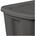 thumbnail image 3 of 18-Gallon Plastic Storage Bins with Snap-on Lids – 8-Pack, Home Organization Essential, 3 of 14