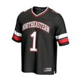 thumbnail image 2 of Unisex GameDay Greats #1 Black Northeastern Huskies Lightweight Collegiate Football Fashion Jersey, 2 of 4