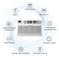 thumbnail image 2 of TCL Home Smart 14,000 BTU Through-The-Wall Air Conditioner, 230V, Remote Included, White, W14T9X1-A, 2 of 12