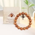 thumbnail image 1 of Pulsera de Cuentas onlyliua en Buda de Madera de Peral Energía Positiva, 1 of 7
