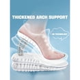 thumbnail image 4 of Plantillas de zapatos suaves 4D para pies, plantilla para fascitis Plantar, soporte para arco, inserciones ortopédicas, almohadillas deportivas para zapatos con absorción de impacto, 1 par, 4 of 5