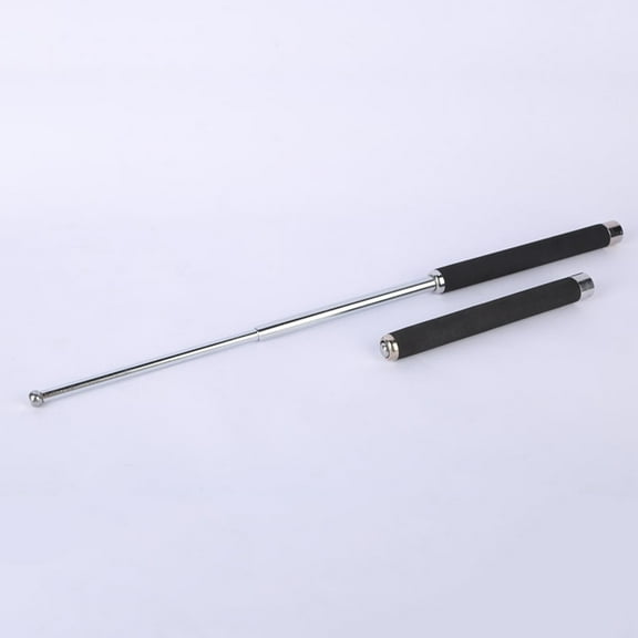 Foldable Hiking Stick with Grip - Collapsible Trekking Pole, Emergency Window Breaker, 300lb Capacity