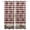 Red, variant on Farmhouse Kitchen Curtains American Country Star Barn Black Plaid Berry Cafe Short Curtains for Bathroom Blackout Window Curtain Small Window Treatment Drapes for Bedroom Living Room 42"x45"x2