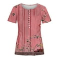 thumbnail image 5 of Pohista Womens Summer Tops Dressy Casual Tshirts Shirts for Women Graphic Summer Blouses for Women Casual Casual Tops for Women Short Sleeve orders placed, 5 of 5