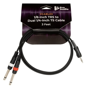 Cable XLR A 1/4 TS (6 35 Mm) Mono Jack Micrófono | Bodega Aurrera En Línea
