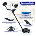 thumbnail image 3 of T11 Metal Detectors Professional Higher Accuracy Gold Detector Treasure Hunter LCD Display Coil Detecting ,Easy to Install, 3 of 5