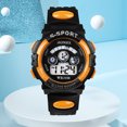 thumbnail image 2 of Relojes Electrónicos Deportivos Multifunción Impermeables Kuymtek Naranja, 2 of 4