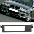 thumbnail image 4 of Dvd Panel Frame Dvd Fascia Trim  Mount Fascia Center Control  Panel Sticker 1-DIN Center Control  DVD Panel Frame Trim Black Fit For 3 Series E46 2003-2005, 4 of 8