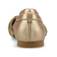 thumbnail image 3 of Journee Womens Ekko Slip On Round Toe Flat Sandals, Widths Available, 3 of 9
