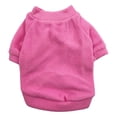 thumbnail image 2 of SeekLGT Puppy Sweater Soft Fleece Dog Clothes for Small Dogs and Cats, Warm Winter Pet Sweatshirt, Pink, 1 Count, 2 of 9