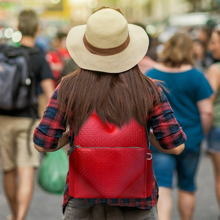 Big red backpack deals
