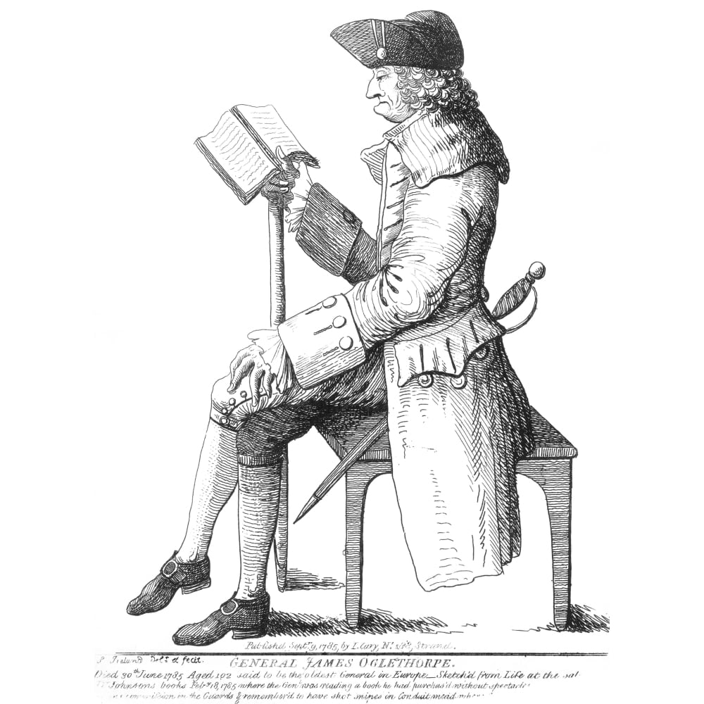 James Oglethorpe N(16961785) English Soldier Philanthropist And