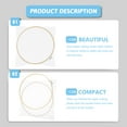 thumbnail image 4 of CATIEBYE Paper Making Supplies Kit DIY Paper Making Tool White 1Set for Students, 4 of 6