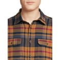thumbnail image 3 of George Men's Long Sleeve Flannel Shirt, 3 of 5