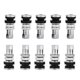 thumbnail image 1 of 100Pcs Tire Valve Stem Kit TR16 Dust Cap for ATV Car Go-Kart Boat, 1 of 5