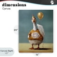 thumbnail image 4 of Stupell Industries Eclectic Silly Goose with Balloon Canvas Art, 16 x 20, by Lucia Heffernan, 4 of 8