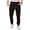 Black Full Length Pants 1, variant on Ernkv Cargo Pants for Men Soft Safety Full Pants with Pocket High Waist Comfy Lounge Casual Solid Color Fashion Fall Winter Long Trousers White M