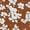 Caramel, variant on INSPIRE CHIC Women's Lace Trim Peter Pan Collar Long Sleeves with Belt Floral Dress XS Red