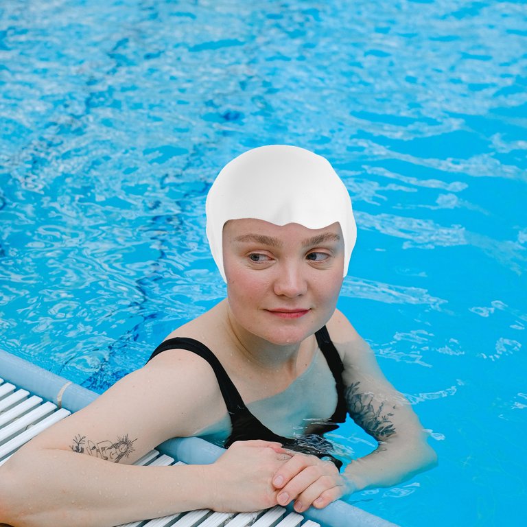 Silicone Swim Caps For Dreadlocks & Braids - Large & Extra Large Waterproof Caps