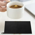 thumbnail image 4 of Btomtd Placemats,Heat Resistant Mat,Kitchen Insulated Dining Table Mat Hanging Squares Sink Drains Mat Restaurant Non Slip Insulated Bowl Mat Cup Mat, 4 of 6