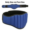 thumbnail image 3 of MRX Weight Lifting Belt Gym Back Support Brace Fitness Workout Belts 8" Wide Blue XL, 3 of 6