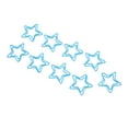 thumbnail image 4 of Clips De Papel, Proceso De Revestimiento De Clips Prácticos Azules A Prueba De Herrumbre En Forma De Estrella Para El Hogar, 4 of 7