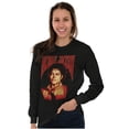 thumbnail image 2 of Michael Jackson Thriller Pop Portait Long Sleeve TShirt Men Women Brisco Brands S, 2 of 6
