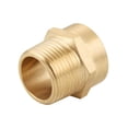 thumbnail image 5 of Adaptador de conexión de tuberías Inwindrain, paquete de 2 unidades, 3/4 G (BSP) hembra a 3/4 NPT macho, 5 of 5