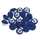 thumbnail image 1 of 20uds 16L Tela Cubierto Botón 10mm Redondo Metal Vástago Costura Botones para Trajes Vestidos Blusas, Marino Azul, 1 of 5
