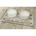 thumbnail image 2 of Simply Daisy I-Kat Bone Shape Pet Feeding Mat for Dogs, 2 of 3