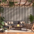 thumbnail image 5 of FRMALL Acoustic Wood Slat Wall Panels, 8-Pack, 24"x24" Soundproof 3D Accent Wall Tiles, DIY Modular Art Design, Light Gray, 5 of 10