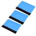 thumbnail image 1 of Car Scraper, Scratch Resistant  Wrap Squeegee, 10Pcs Professional Felt Graphic Decal Scraper for Automotive Film, Electronic Repair, ABS Material, 1 of 7