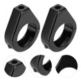 thumbnail image 4 of Soporte de montaje de luz de señal de giro modificado para motocicleta de aleación de aluminio, abrazaderas de horquilla de 41mm, color negro, 4 of 5