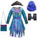 thumbnail image 3 of Disfraz de Cosplay de la película D-Descendants 3 Mal Evil Pirates Uma para niñas, vestido de cosplay, sombrero, peluca, disfraz de Halloween, 3 of 5