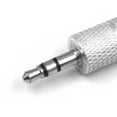 thumbnail image 2 of Metal 3.5mm Male To Male Stereo Audio Adapter Headphone Connector Jack Plug, 2 of 7