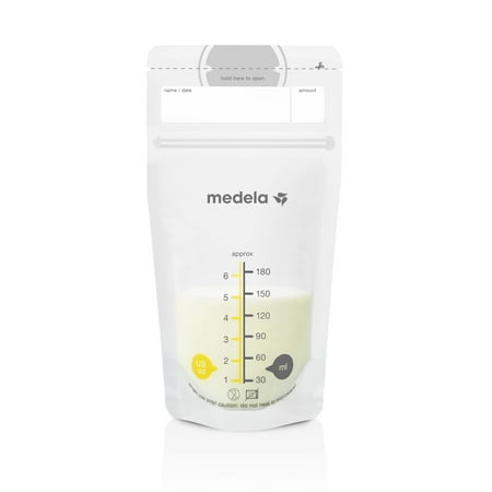 Medela T Milk Storage Bags 6oz 180ml 100 Count