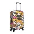 thumbnail image 3 of PAYOHTO Highly Elastic Spandex Suitcase Cover Luggage Cover Large Fits 25 to 28 Inch Cute Cat Cartoon Illustration, 3 of 8