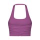 thumbnail image 1 of Sujetador deportivo de yoga plisado elegante de moda para mujer, ropa interior deportiva con espalda descubierta y escote halter sexy de estilo europeo y americano, 1 of 6