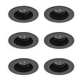 thumbnail image 1 of NDR Orbit Rond 4 Pouces LED Noir Encastré Plafond Lumière vers le Bas - 4000K Blanc Froid, 1 of 3