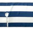 thumbnail image 4 of DII Nautical Blue Cabana Stripe Outdoor Table Runner With Zipper, 4 of 11