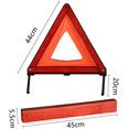 thumbnail image 3 of Triangle Réfléchissant d'Avertissement Triangle d'Urgence Kits de Triangle de Sécurité Routière (Ensemble de 3) Ensemble de 3, 3 of 5