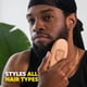 thumbnail image 4 of Kit de cuidado de barba The Beard Club: cepillo para barba, peine y tijeras, 4 of 9