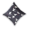 thumbnail image 2 of Flying Crane on Black Background Seamless Throw Pillow Covers 18x18 Inch 2 Packs Decorative Square for Living Room Couch Bed Sofa, 2 of 6