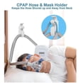 thumbnail image 3 of 2Pcs CPAP Hose Holder CPAP Tube & Mask Hanger for Bed Wall Drying Shower CPAP Tubing Hook for Headb, 3 of 5