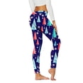 thumbnail image 3 of WILLBEST Leggings Estampados Para Mujer, Pantalones de Yoga de Cintura Alta, Elásticos, Cómodos, Para Correr, Gimnasio, Ropa Informal 303 Grande, 3 of 4